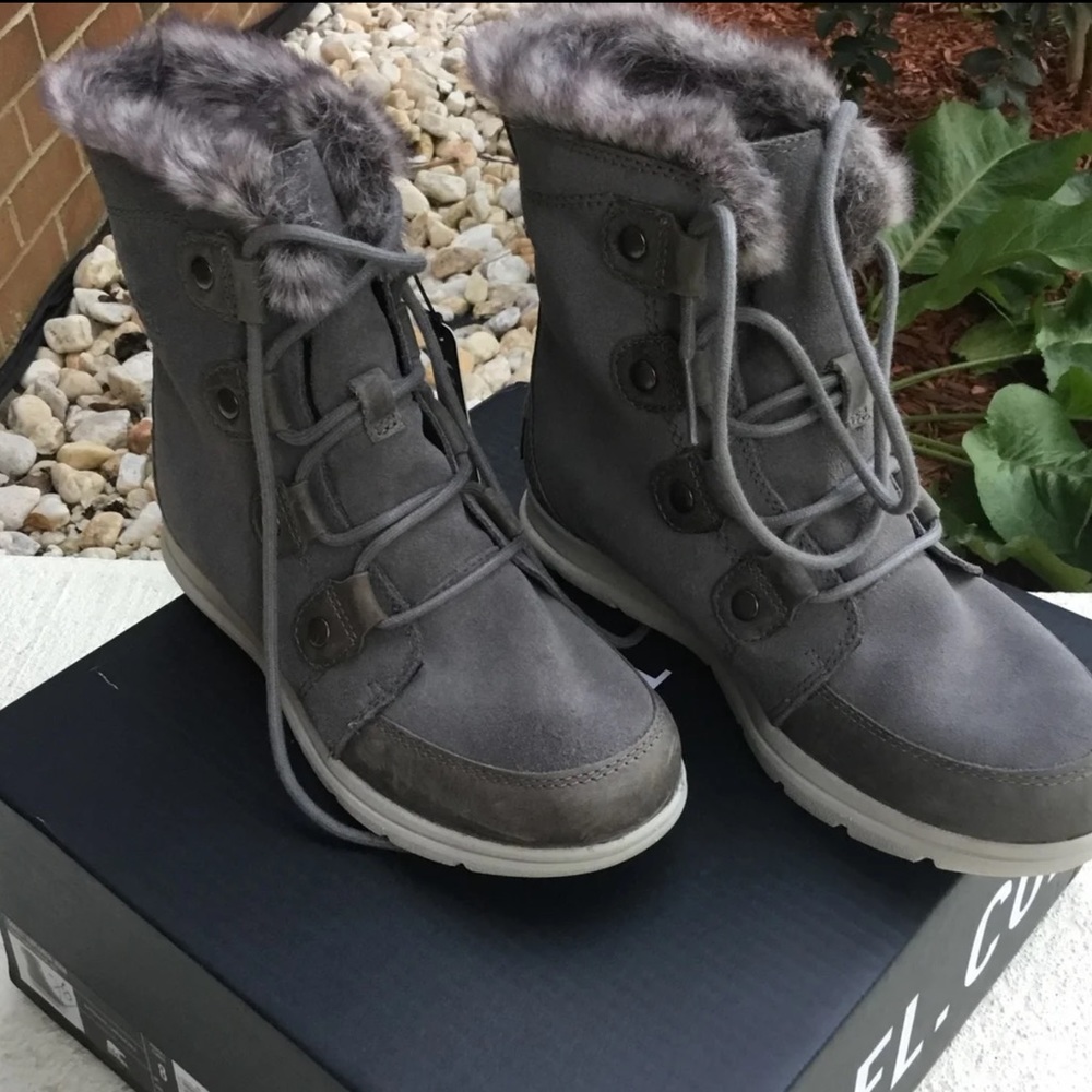 SOREL Women's Explorer Joan Waterproof Winter Boot - Picture 3 of 16